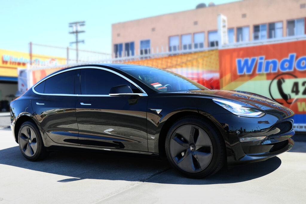 Protect Your Car's Paint: Ceramic Coating and PPF in Palmdale, CA tesla model 3 tinted windows