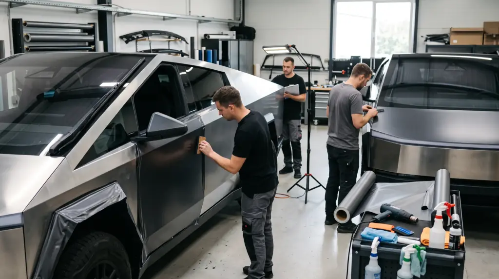 Cybertruck Color PPF vs Satin Wrap: Which Suits the Stainless Body? QEXHaMs7mNyu9LOCZstTi 5P4EteKG