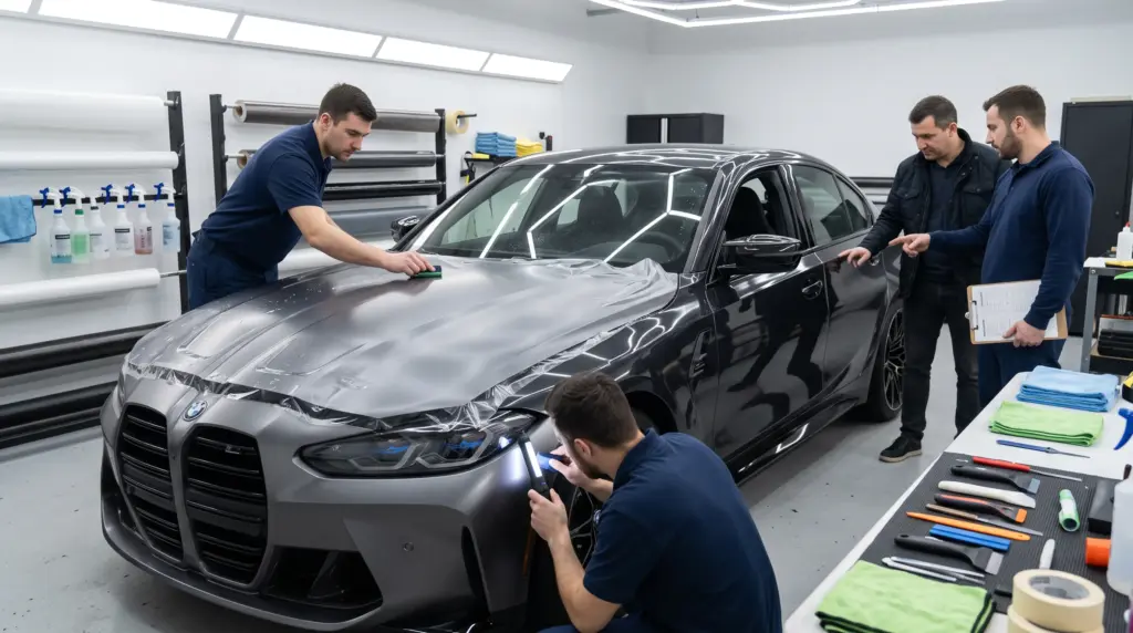 Satin & Matte PPF: Converting a Gloss Car to a Stealth Finish Xk6XV5Z y2l QbA3MrufK OmmPPqt8